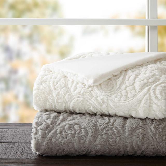 Madison Park Norfolk Throw Blanket