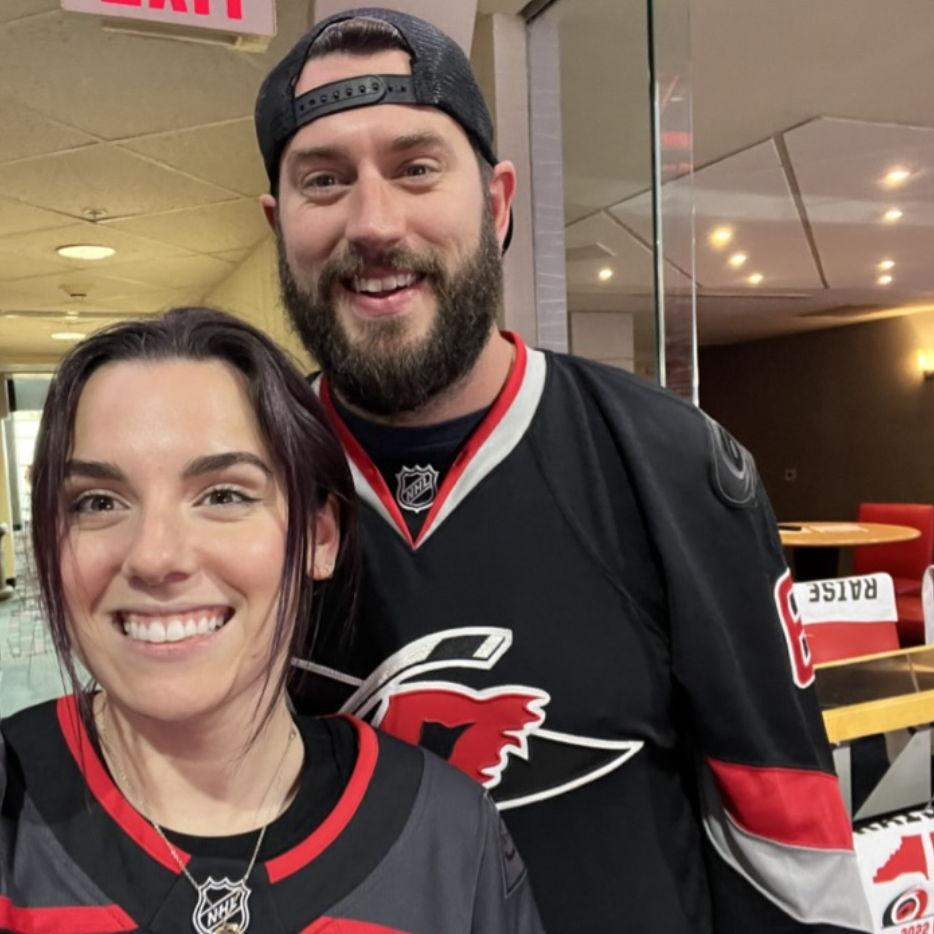 May 4th, 2022: Caila's first Hurricanes game (Go Canes!)