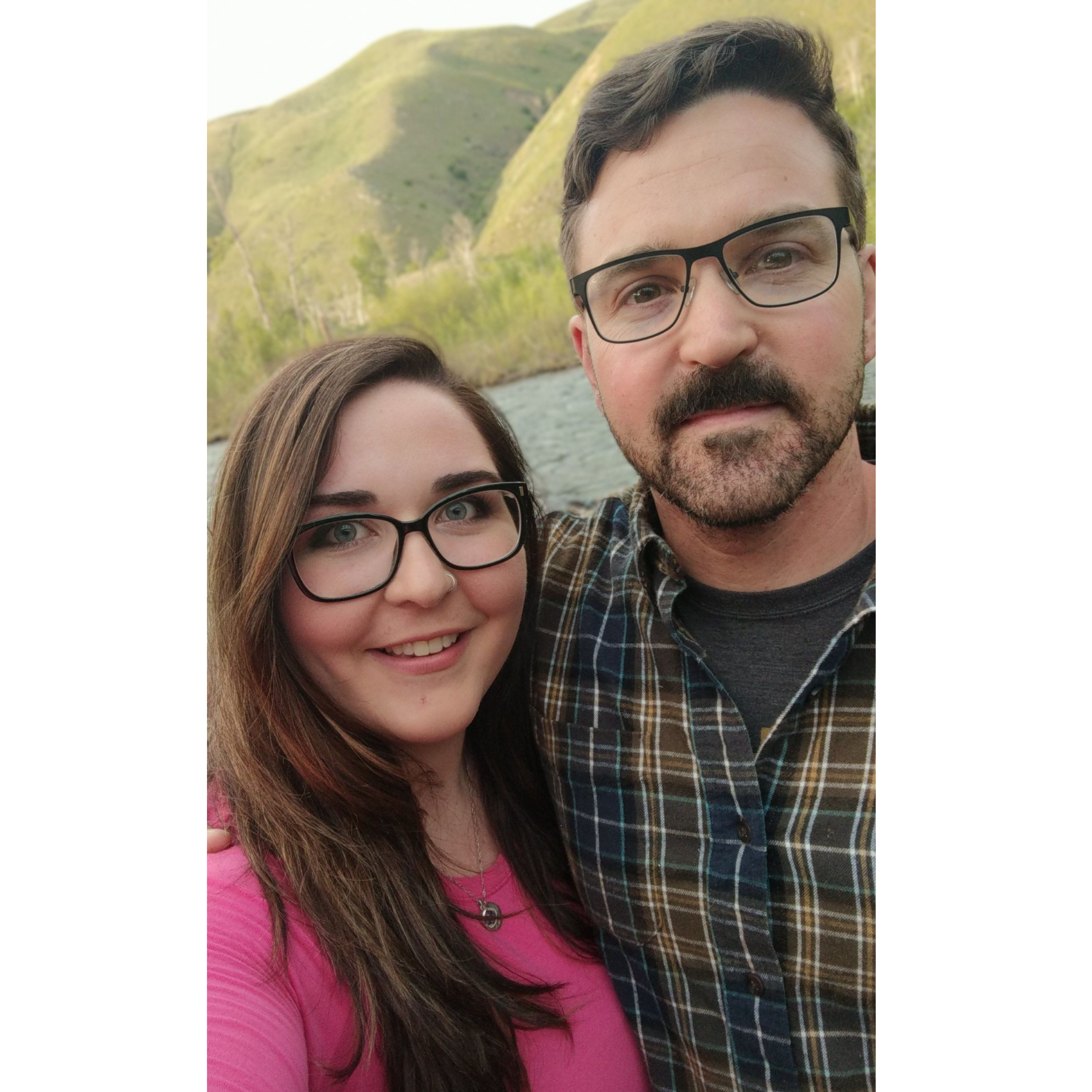 The night we got engaged!