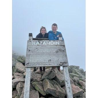 Summit of Mt. Katahdin, Maine