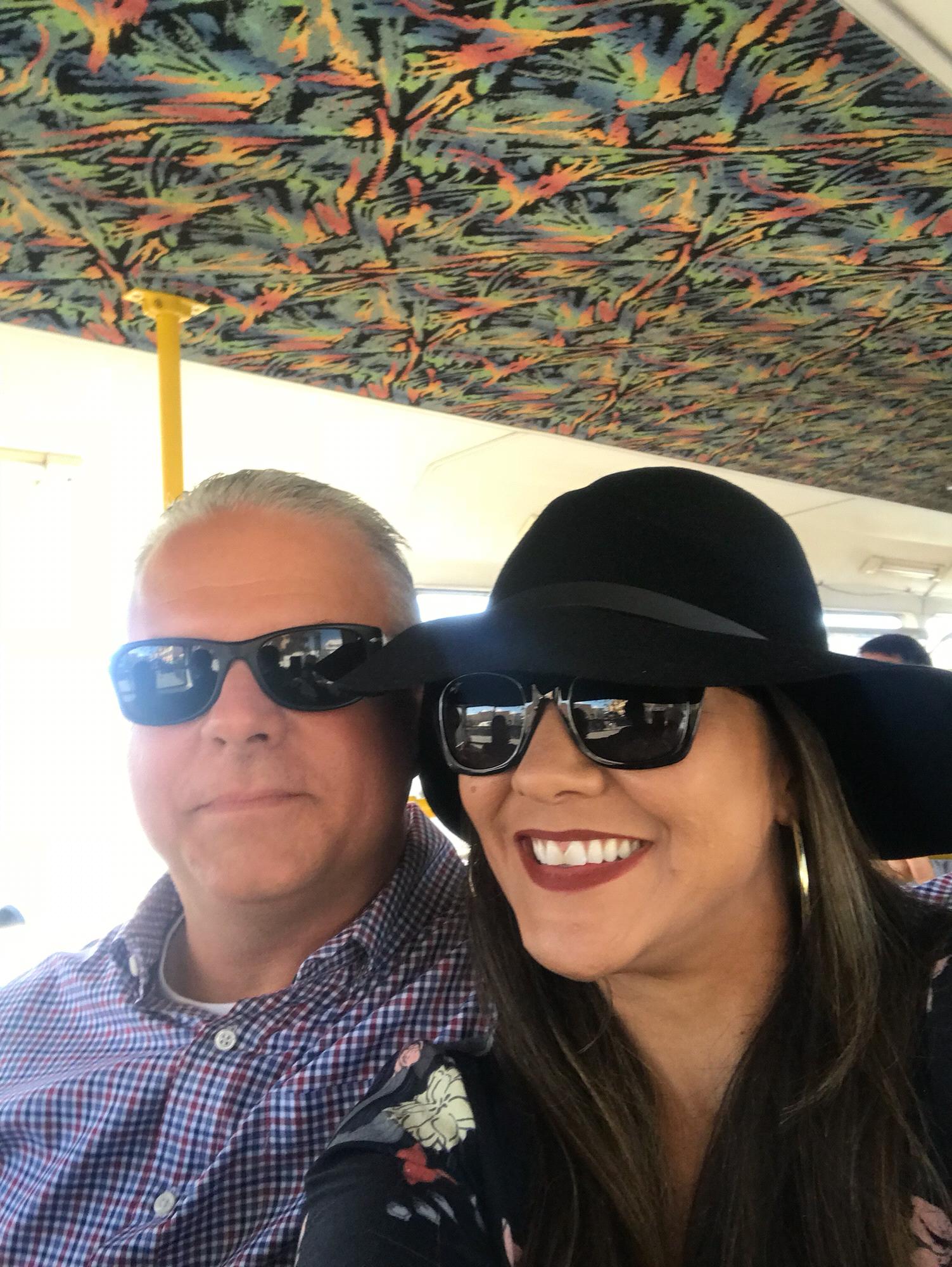 Breeder’s Cup Del Mar, CA November 2017. Thank GOD for the train after a day of drinking at the track!