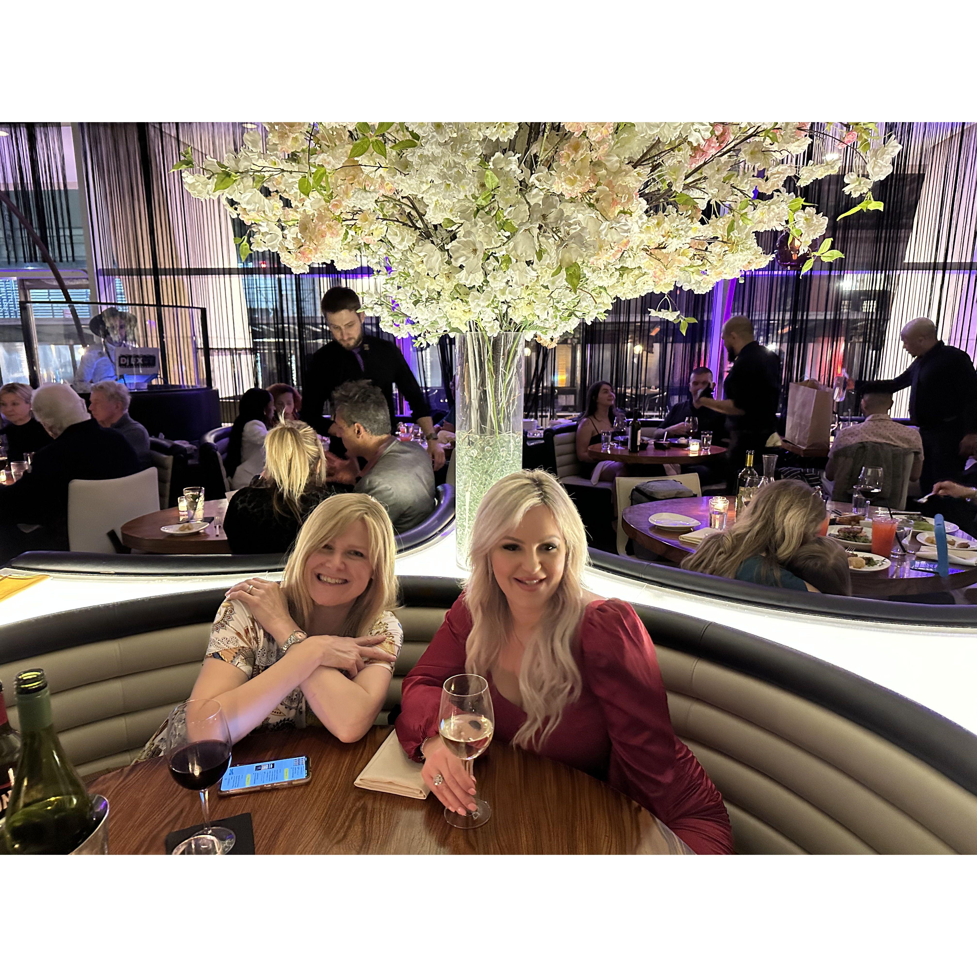 Loudest steak restaurant in the world, with cuz Elaine