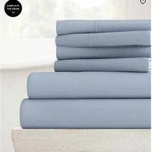 ienjoy light blue Home Solids in Style Sheet Sets - Macy's