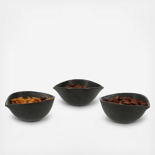 Quantum Reactive Spouted Dip Bowl, Set of 8