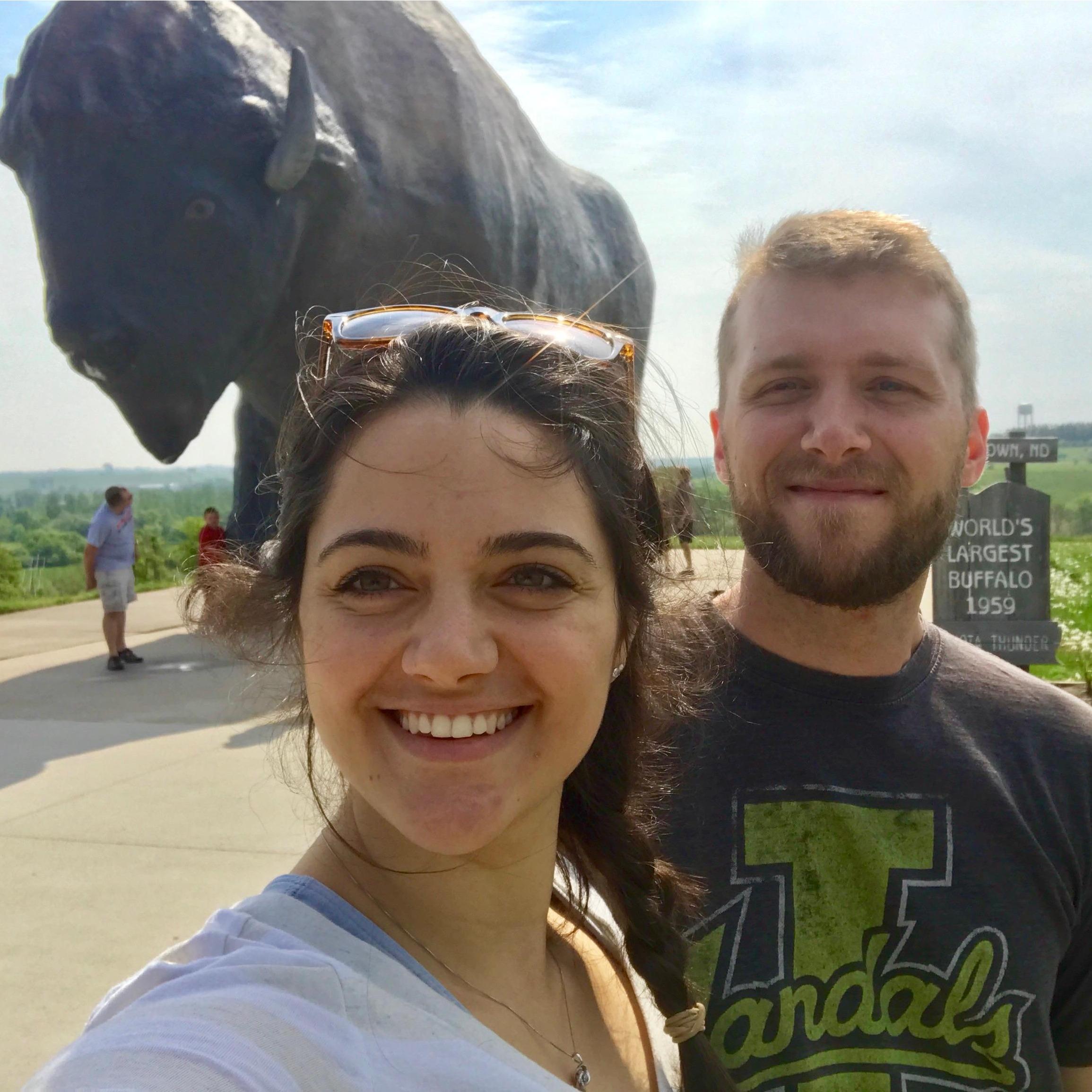 World's Largest Buffalo in Jamestown, North Dakota- 2018