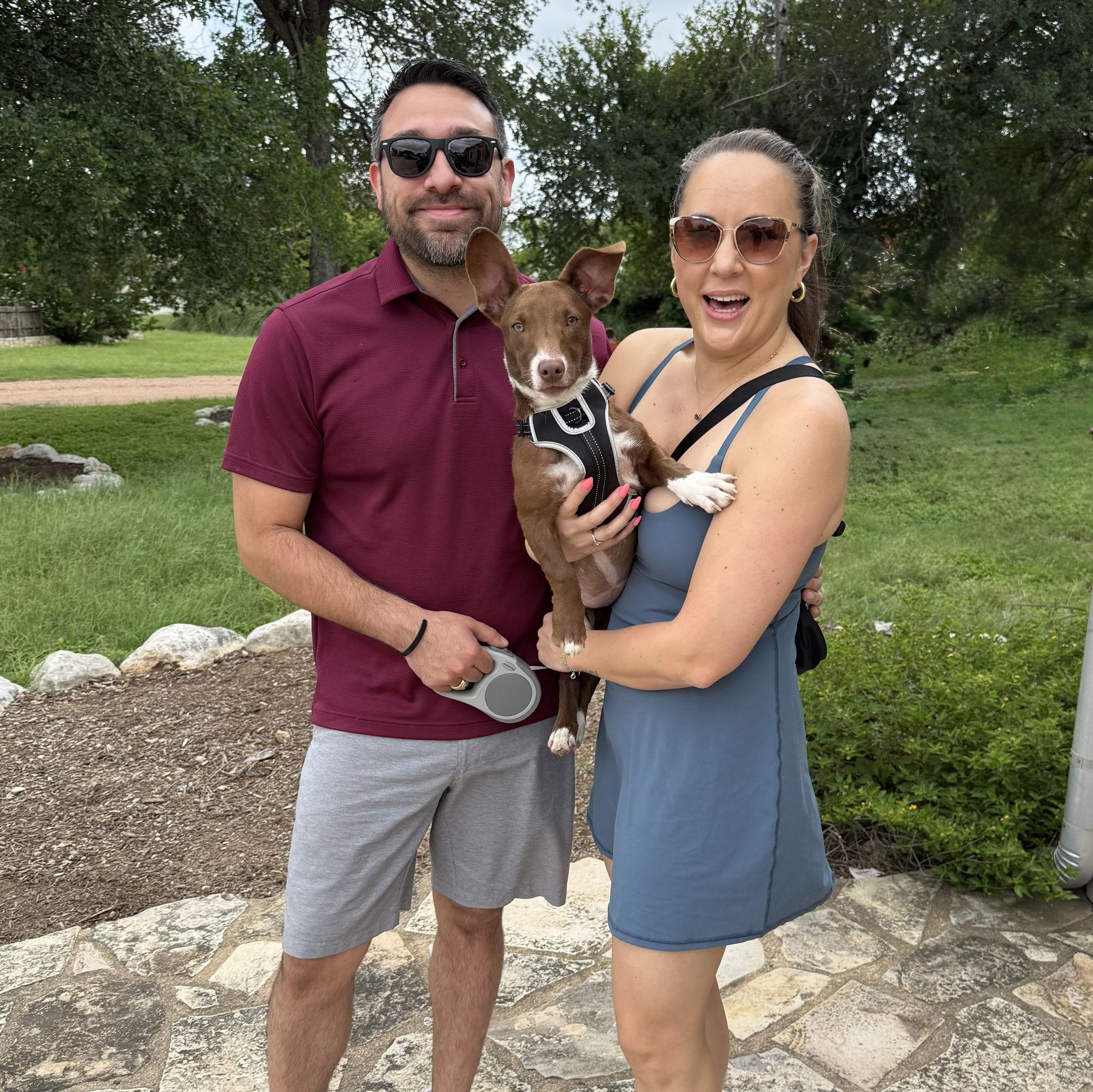 June Bug's "Gotcha Day." July 2025