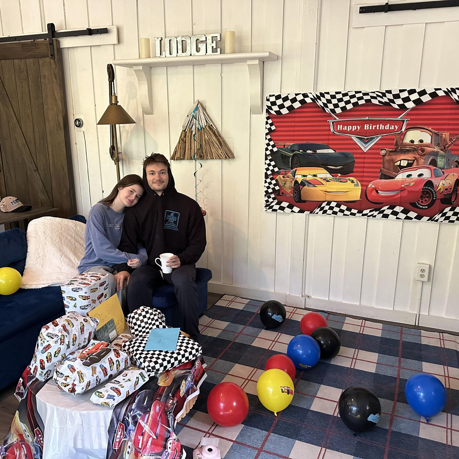 Matthews "Cars" themed birthday party in North Conway!