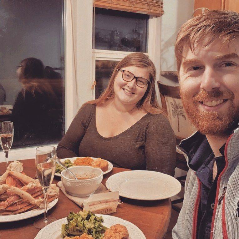 Our anniversary during Covid.