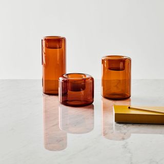 Happy 3-Piece Votive Set
