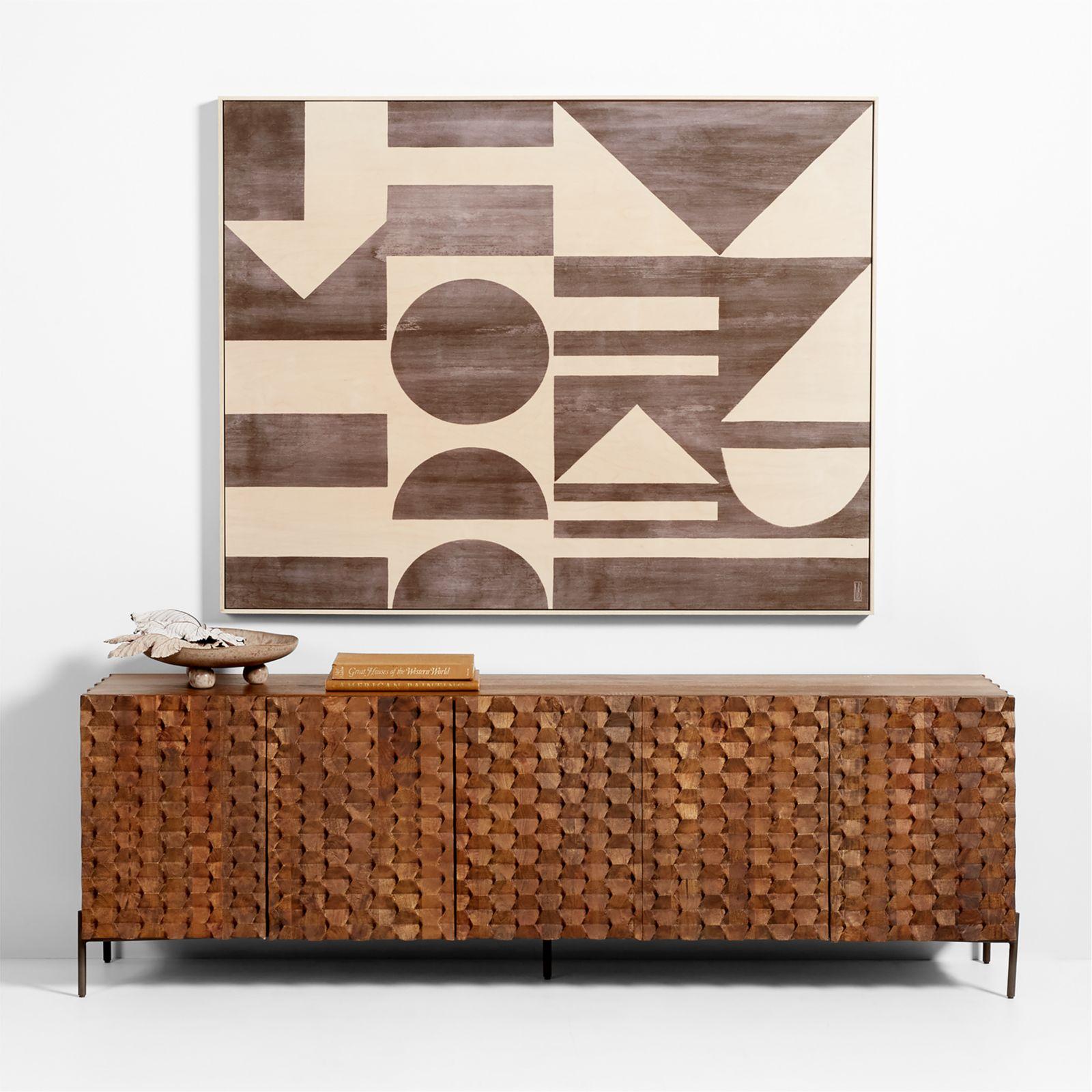 Crate and Barrel, Antiquus Framed Wall Art Print Zola