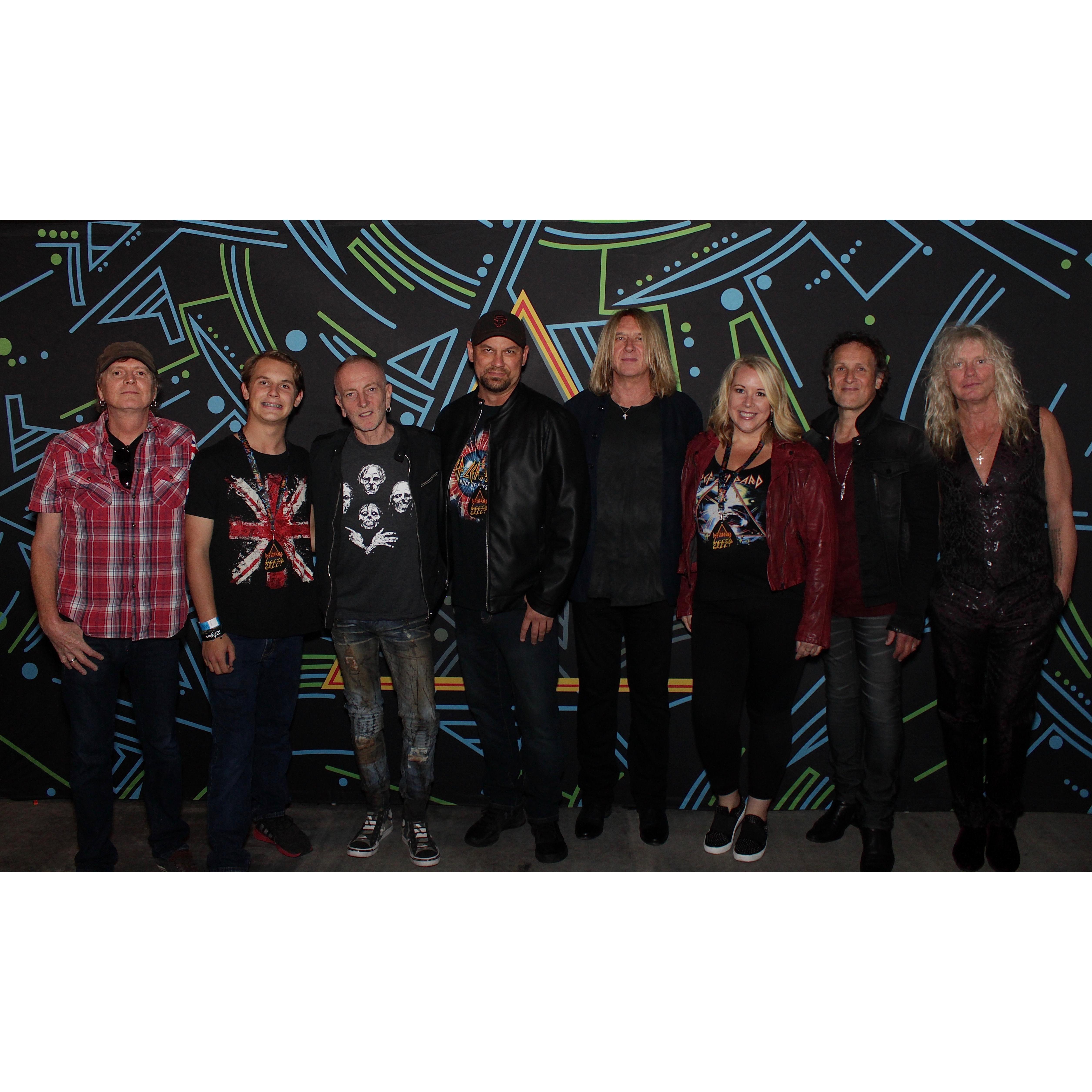 Meeting Def Leppard. NBD!