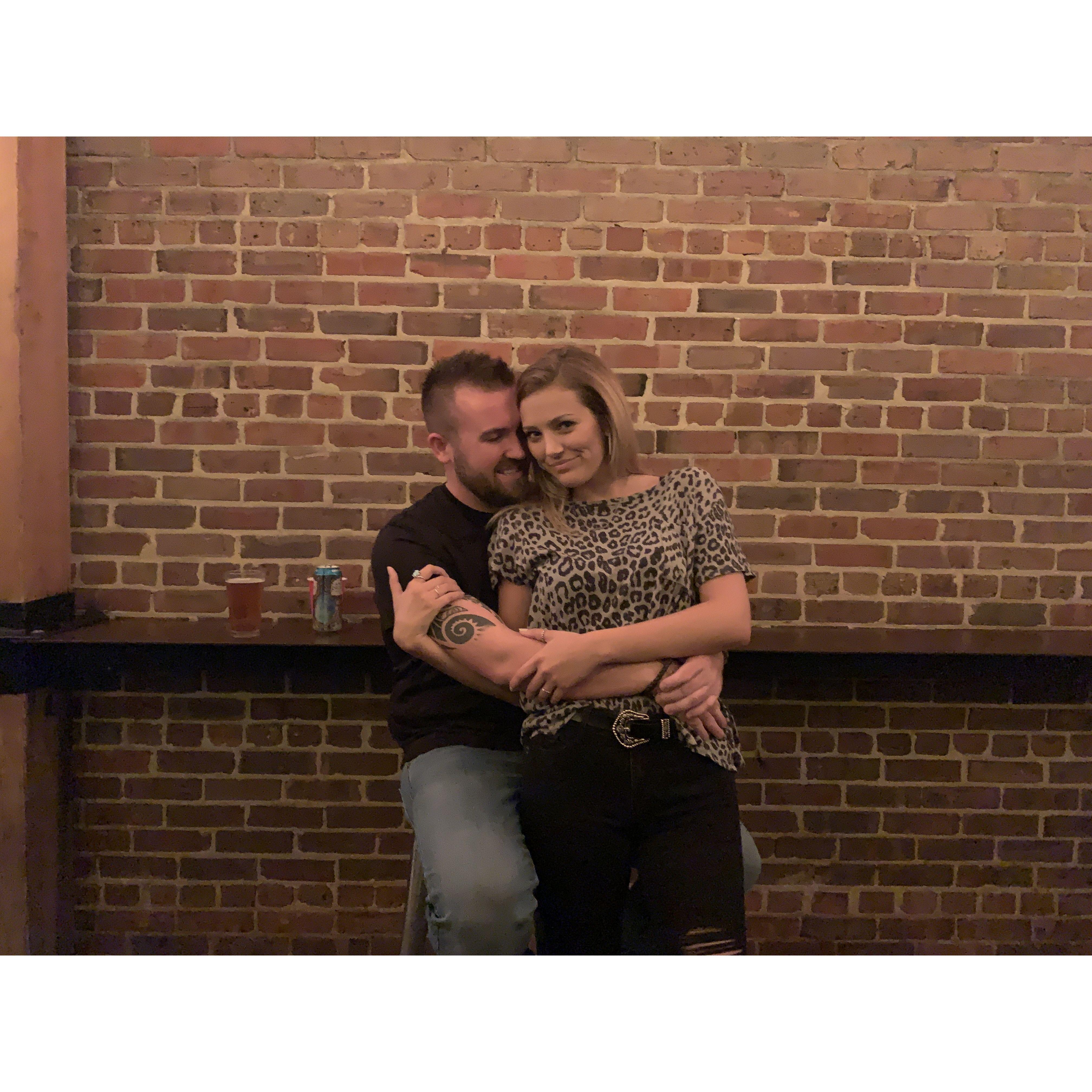 Fun Fact: 3 months into dating, Harry gave Mariah this picture in a frame. A few months later he told her to take the picture out of the frame and read the back on it where he had written I love you!