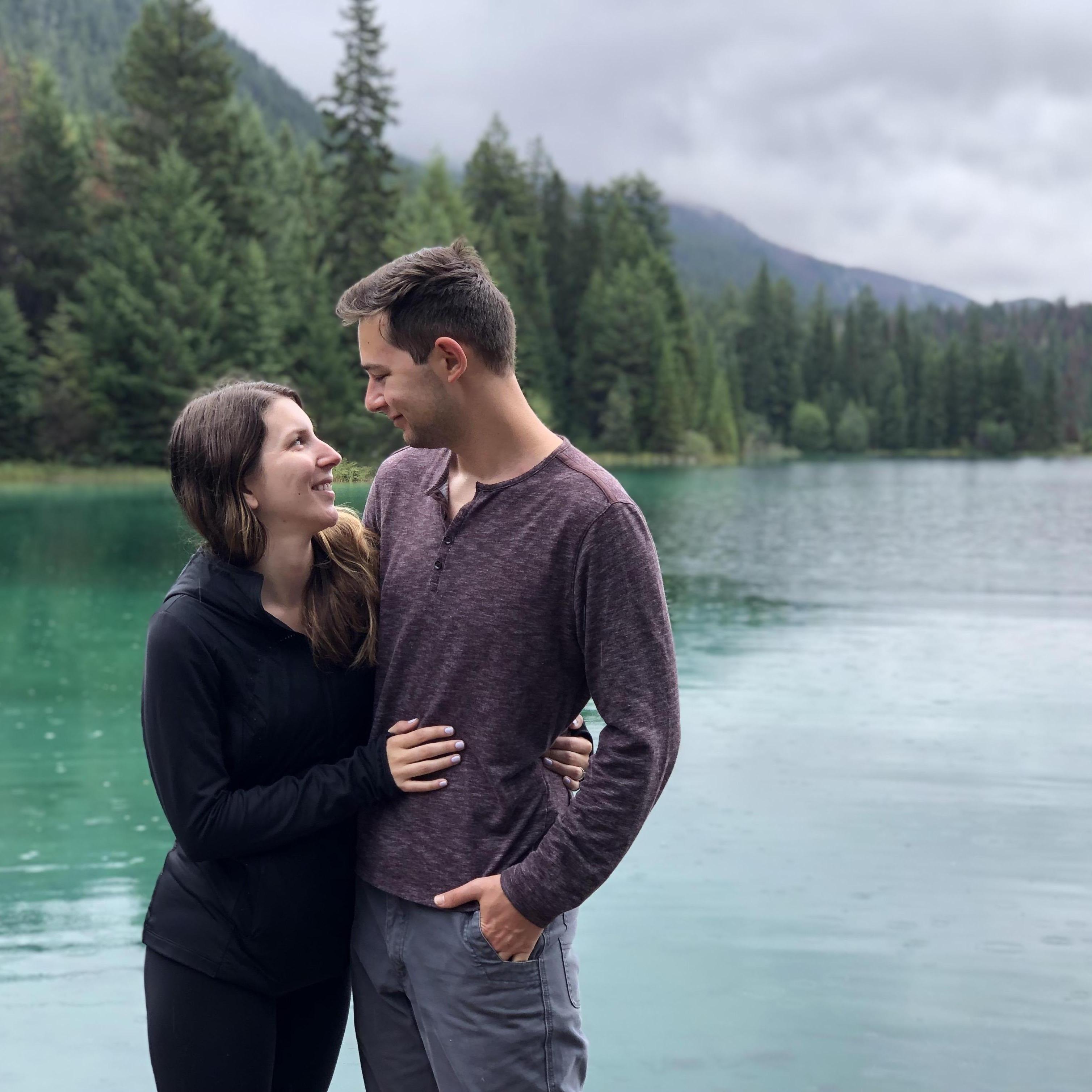 We drove up to Jasper National Park from Banff in August 2019, where one of our favorite hikes was at the Valley of the Five Lakes.