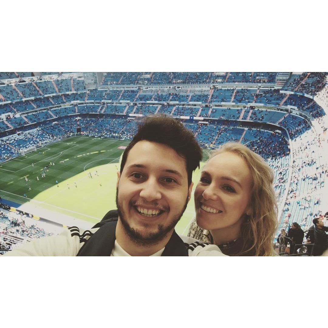 Watching the best team in the world (Real Madrid) @ Santiago Bernabéu Stadium Madrid 2019