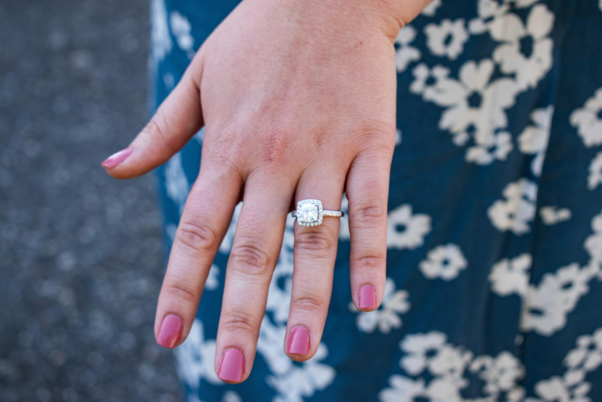 July 2020 - Lauren’s engagement ring