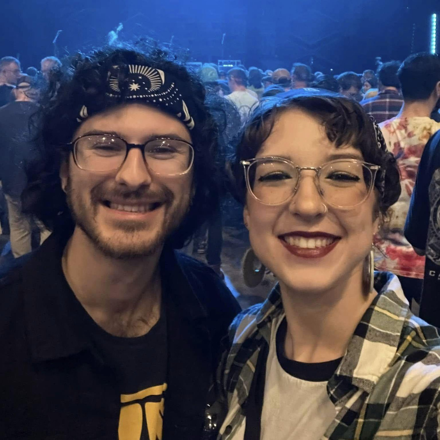 We love going to concerts and shows, this was Billy Strings in 2022!
