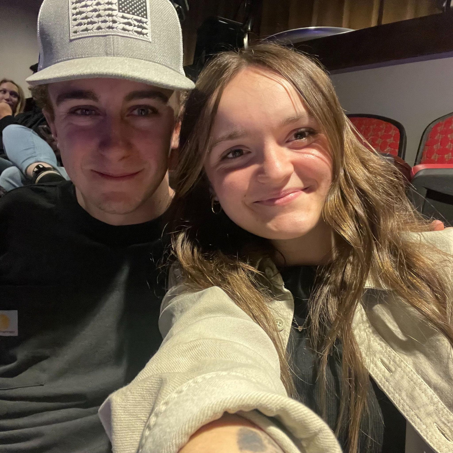 Our first concert together seeing Bailey Zimmerman