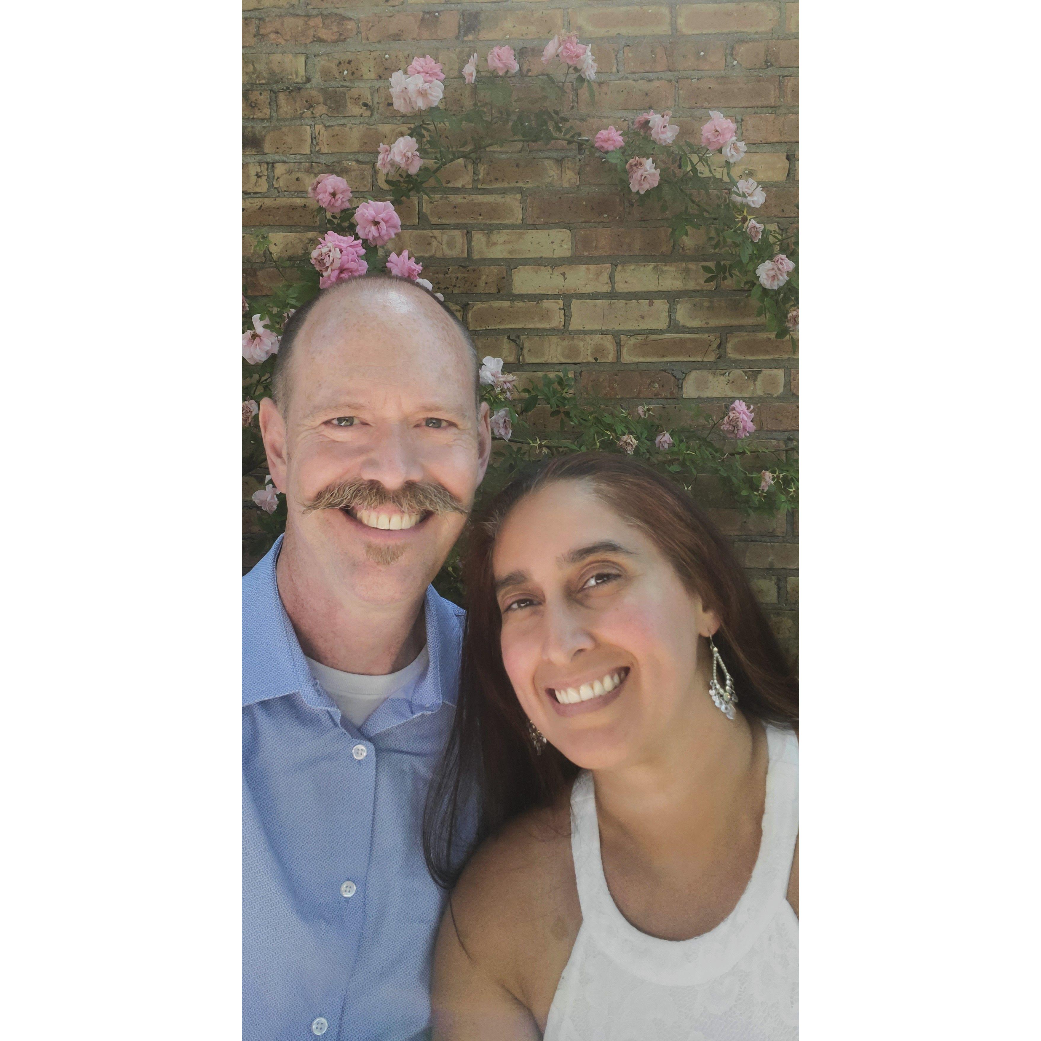 A few amature photos from our engagement photo session at the Chicago Botanical Gardens. June 14, 2024