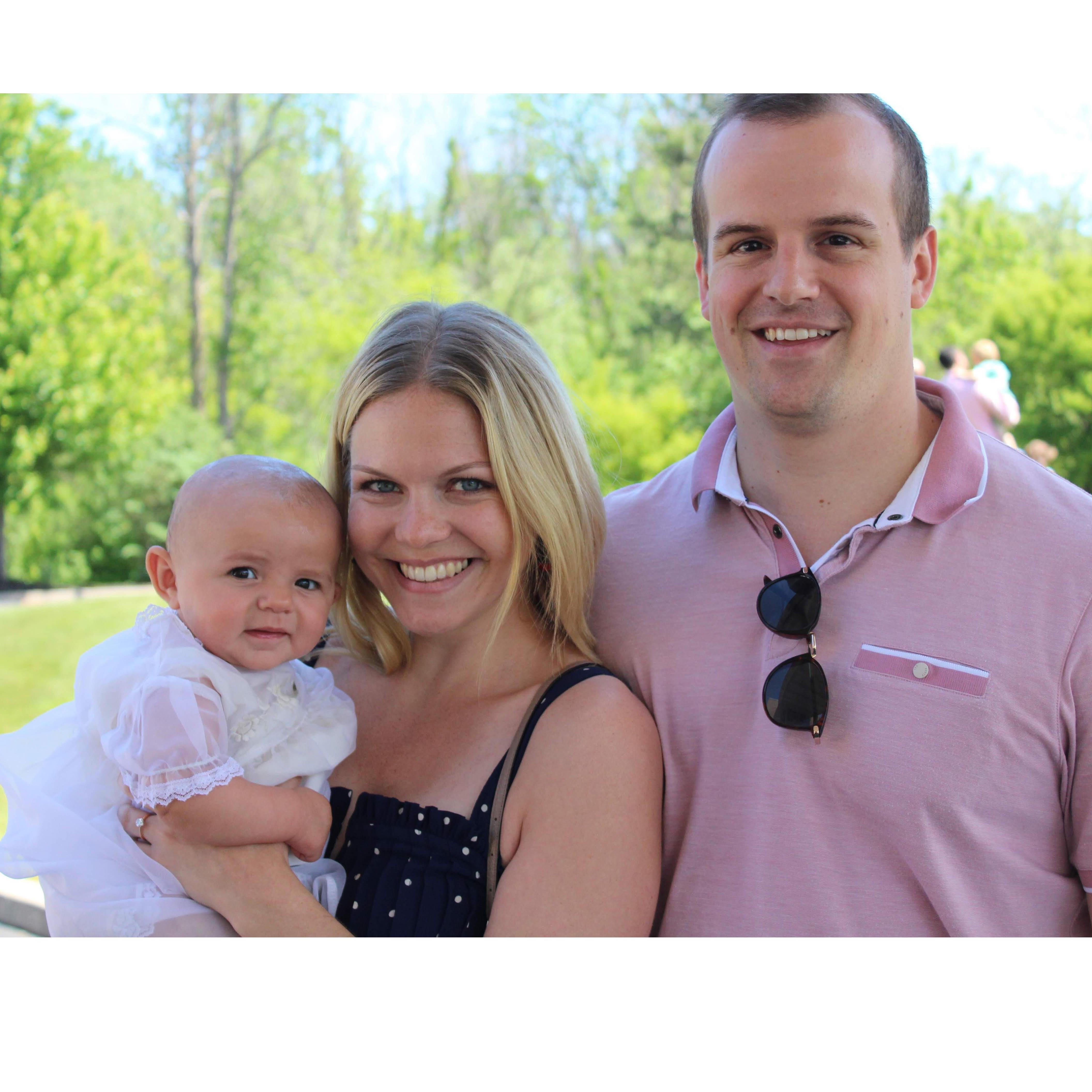 Kate Mayers baptism 2019