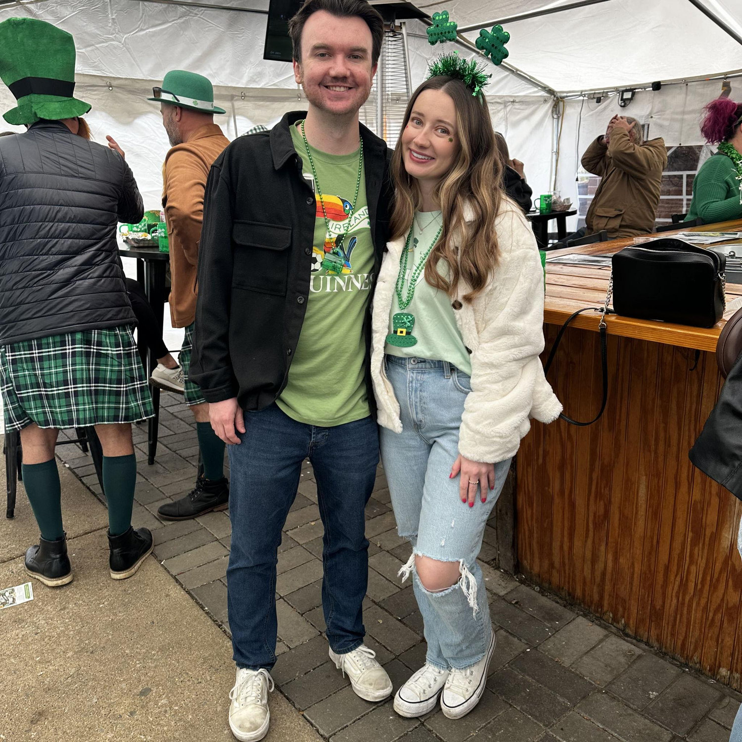 March 2025: Enjoying our favorite holiday with friends