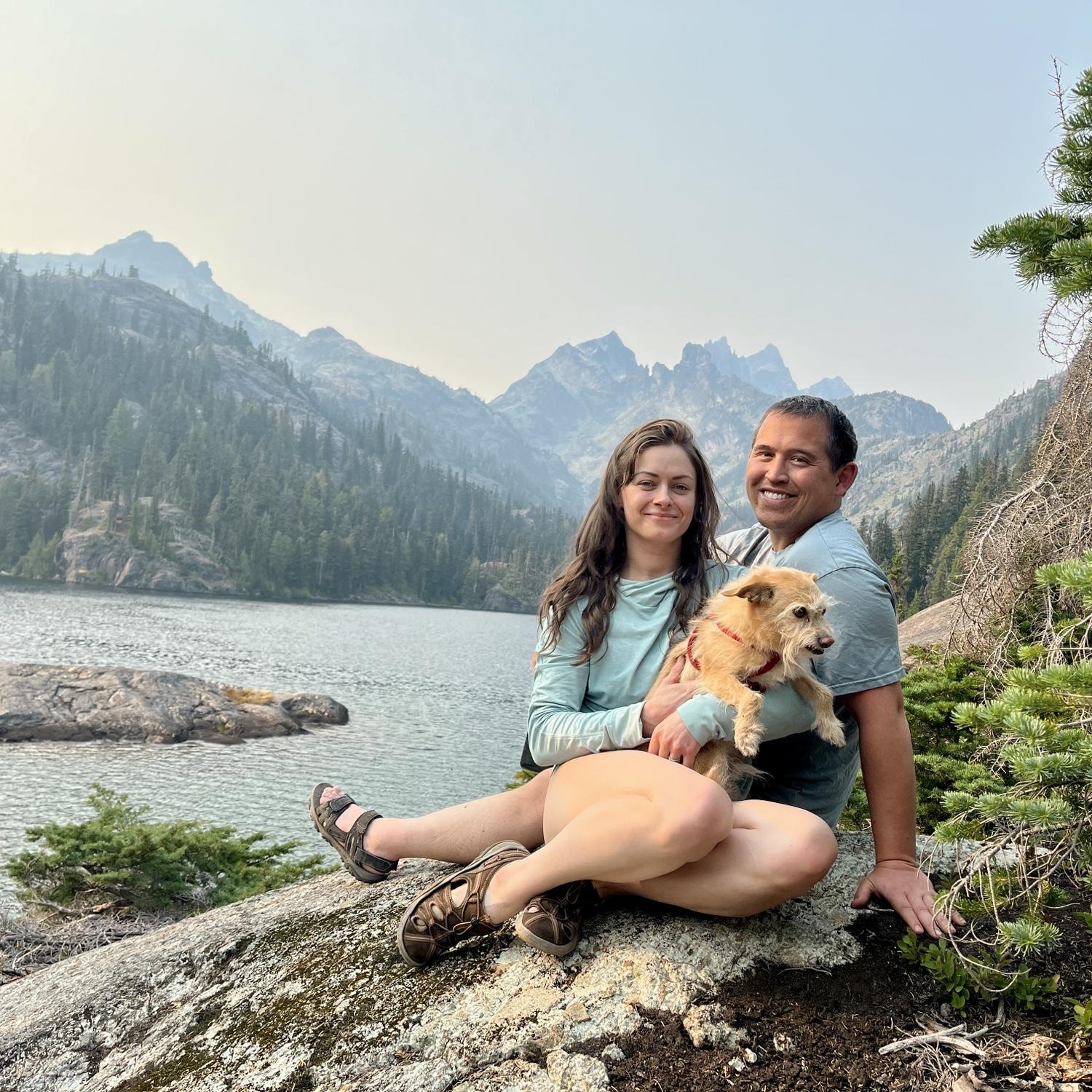 Alpine Lakes Wilderness and a grumpy Stitch