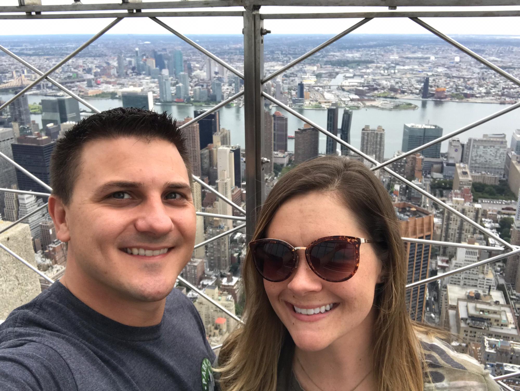 New York from the top of the Empire State Building