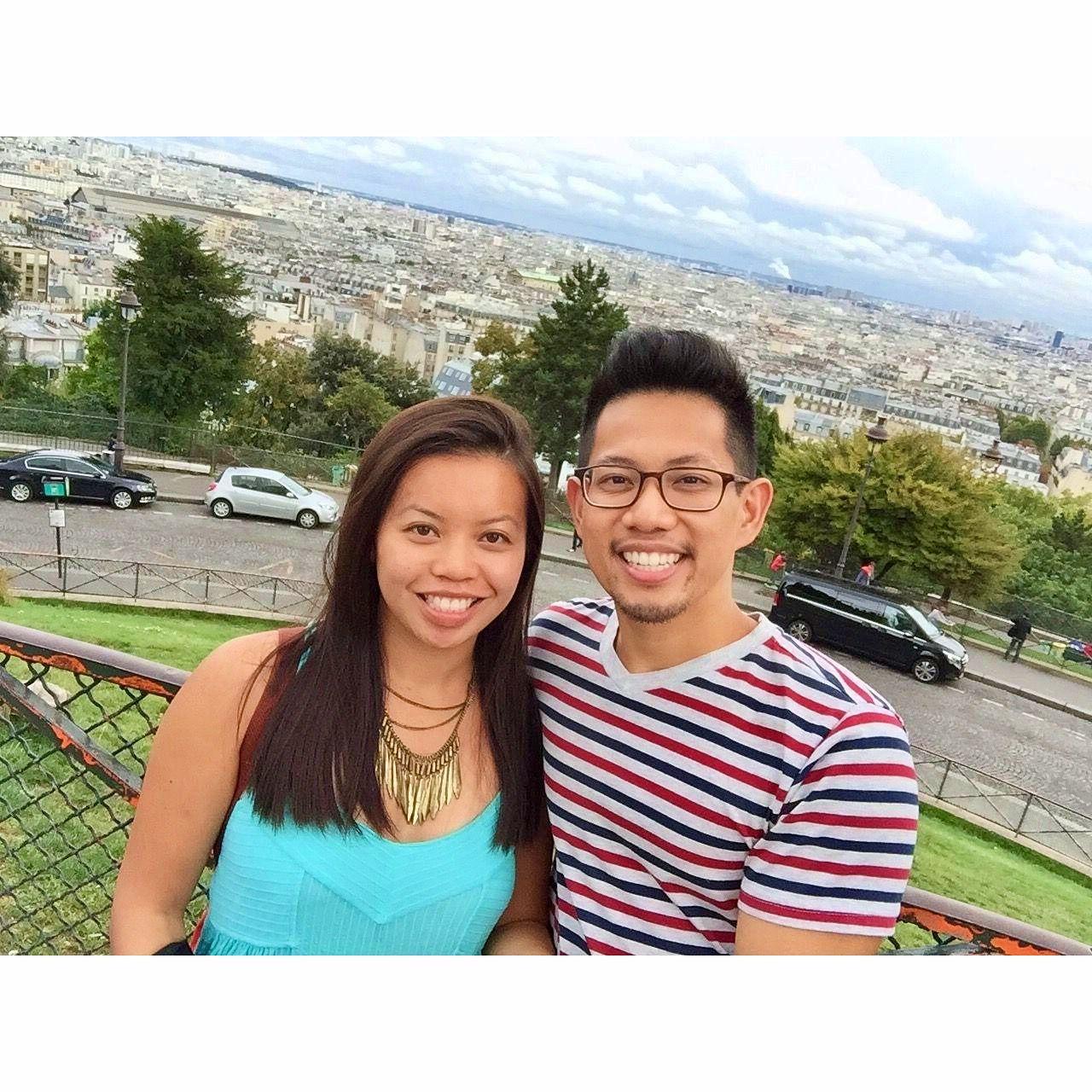 Our first time in Europe together <3