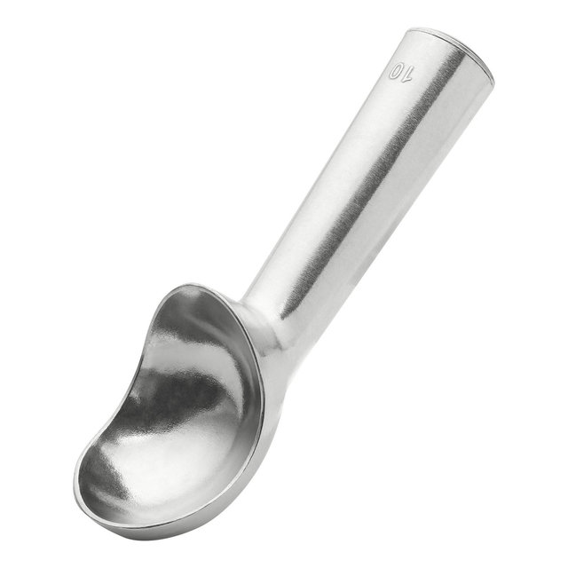 REGALWOVEN Stainless Steel Ice Cream Scoop with Comfortable Ergonomic Handle and Easy Release 7.1*2.1*2.8inch
