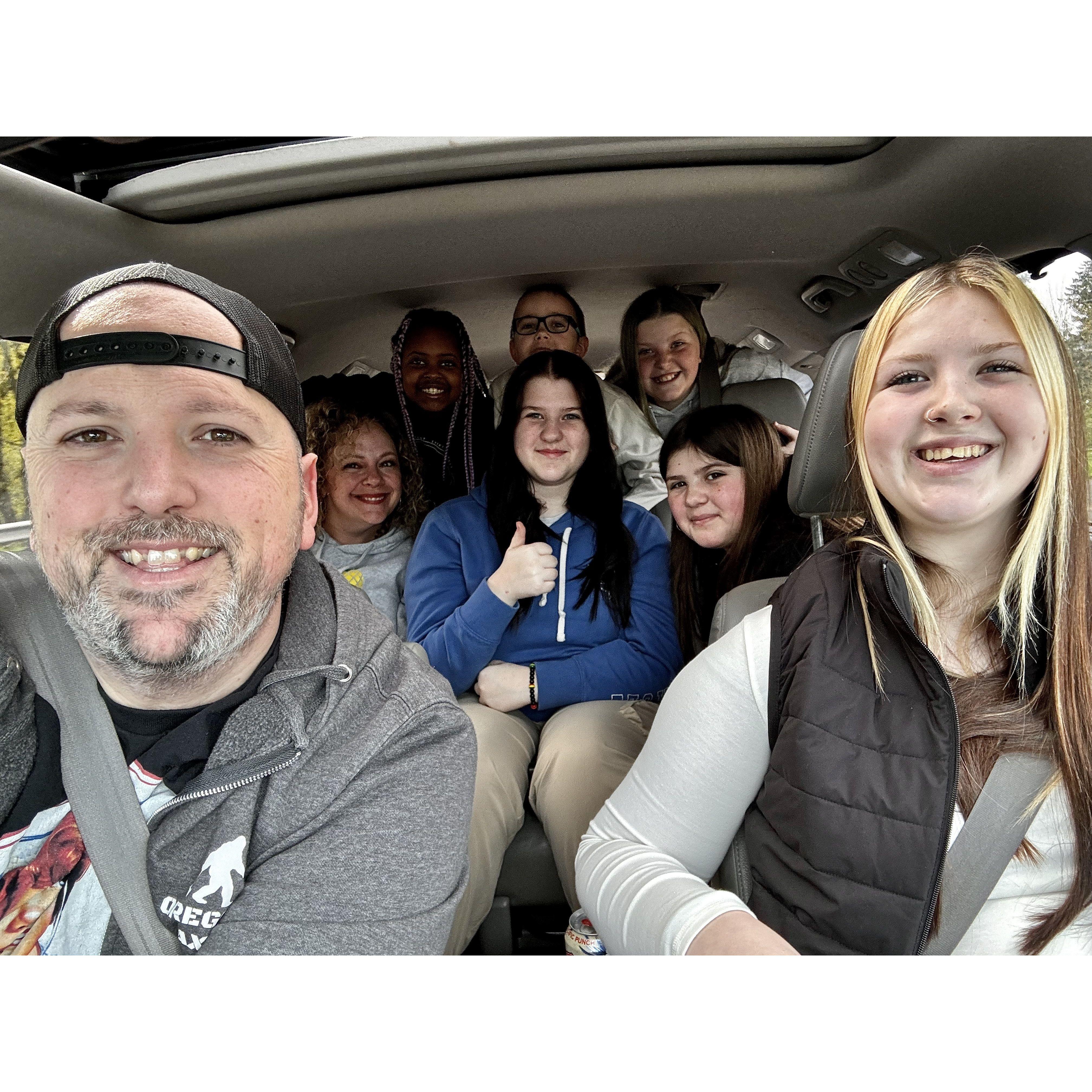 Off to Oaks Amusement Park!