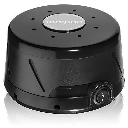 Marpac Dohm Classic (Black) | The Original White Noise Machine | Soothing Natural Sound from a Real Fan | Noise Cancelling | Sleep Therapy, Office Privacy, Travel | For Adults & Baby | 101 Night Trial