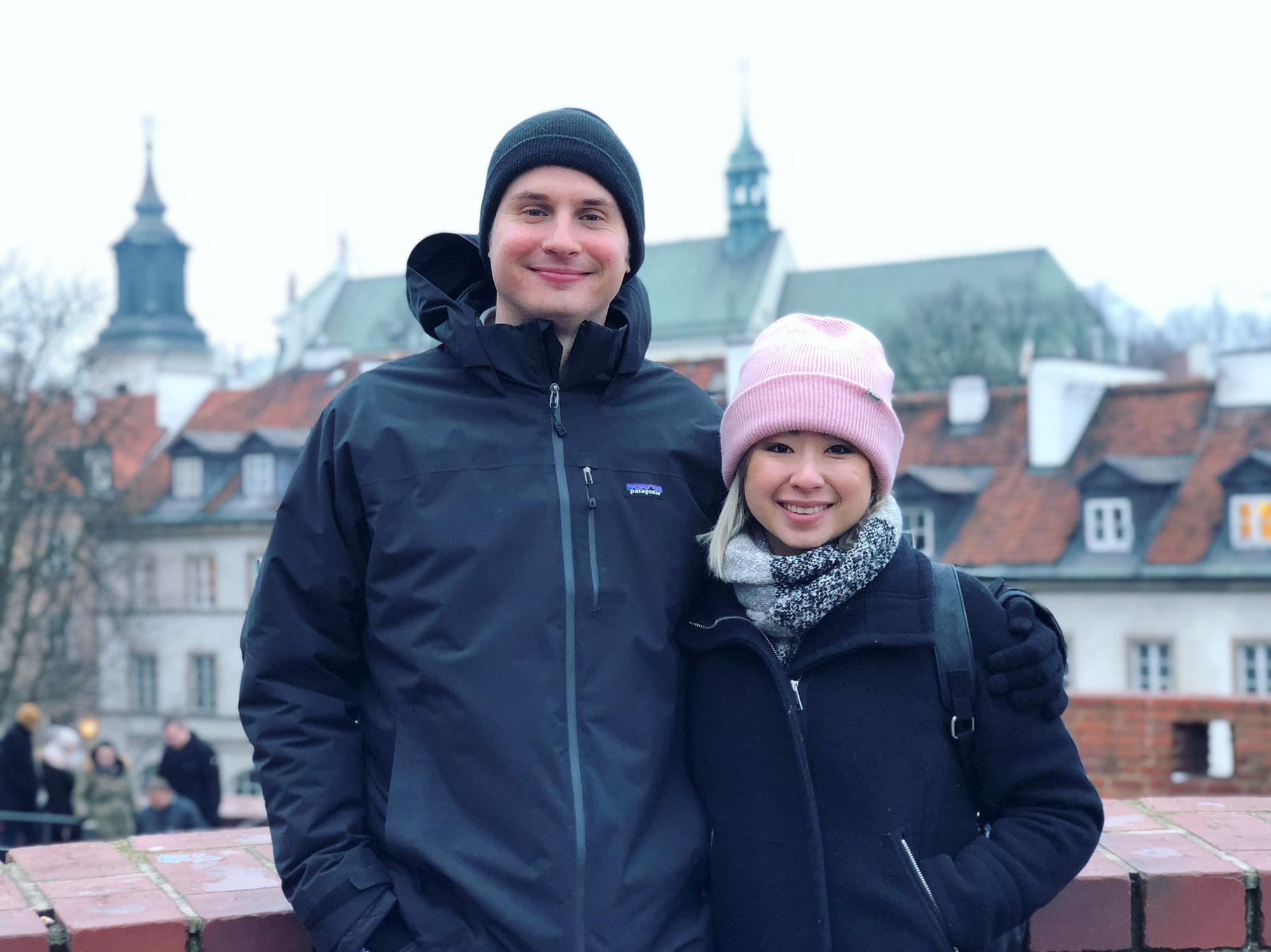 Frozen layover in Warsaw, Poland | February 2018