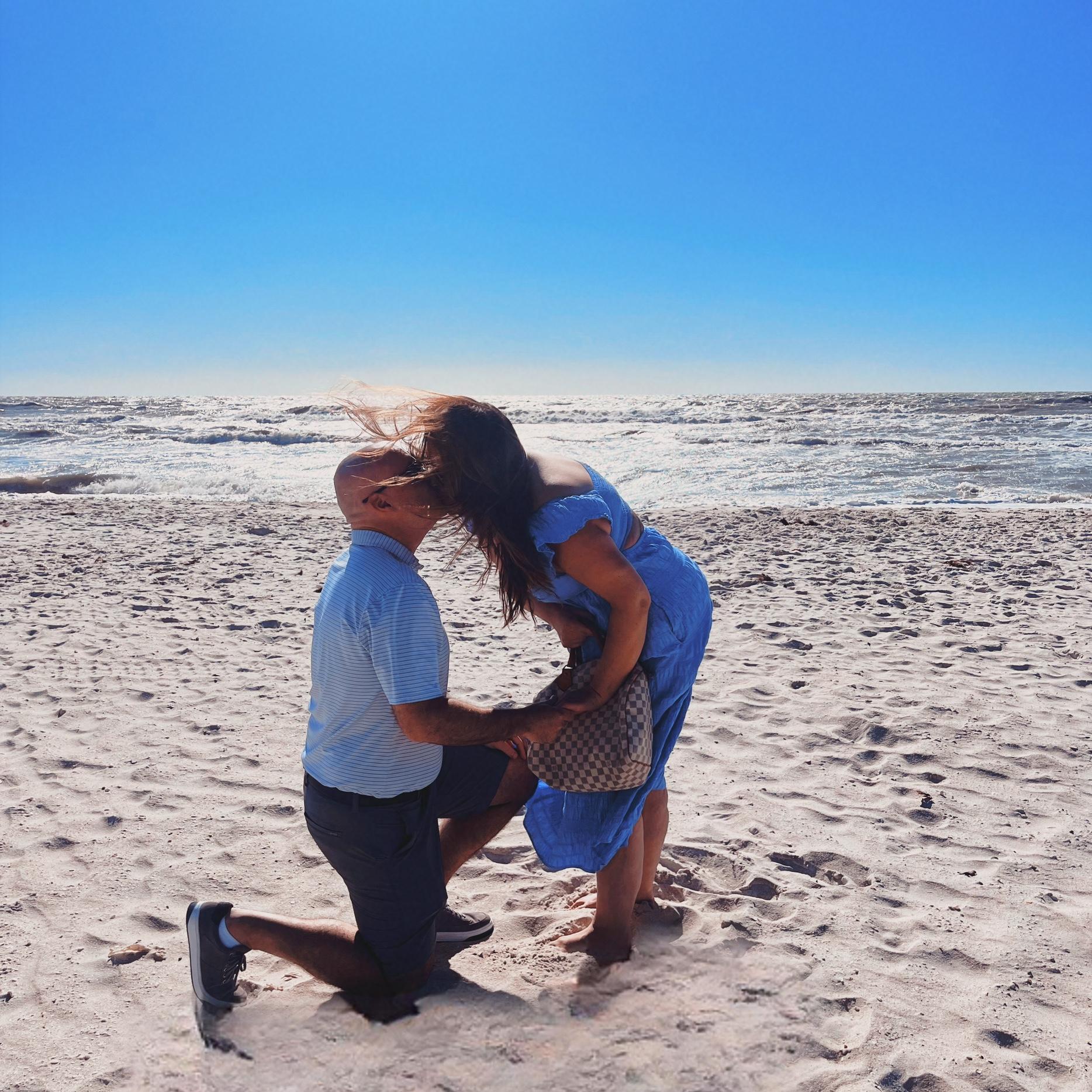 Our Engagement Day! 3/17/25 Naples Beach 💕