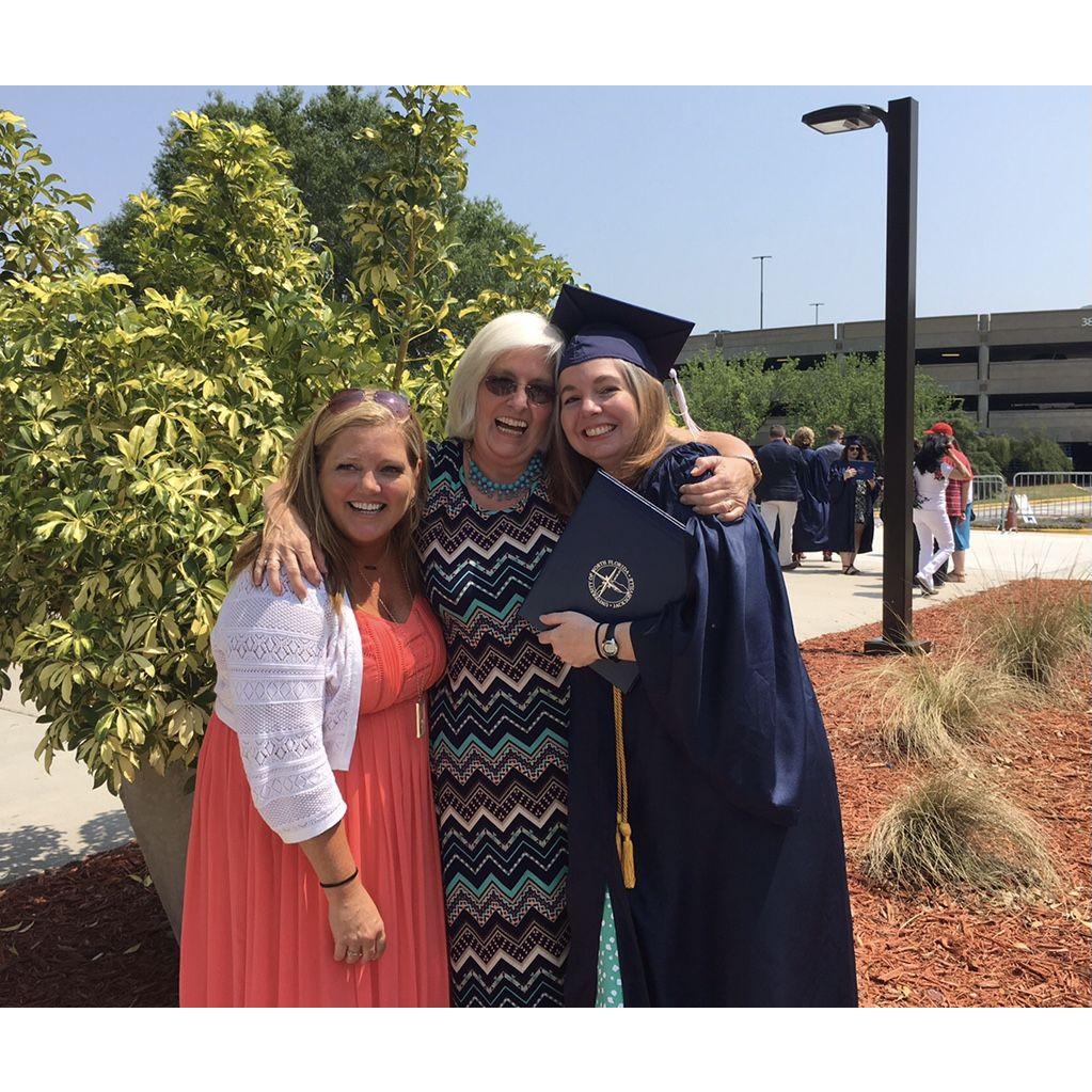 Brenda, her Mom Martha, and sister Jenna