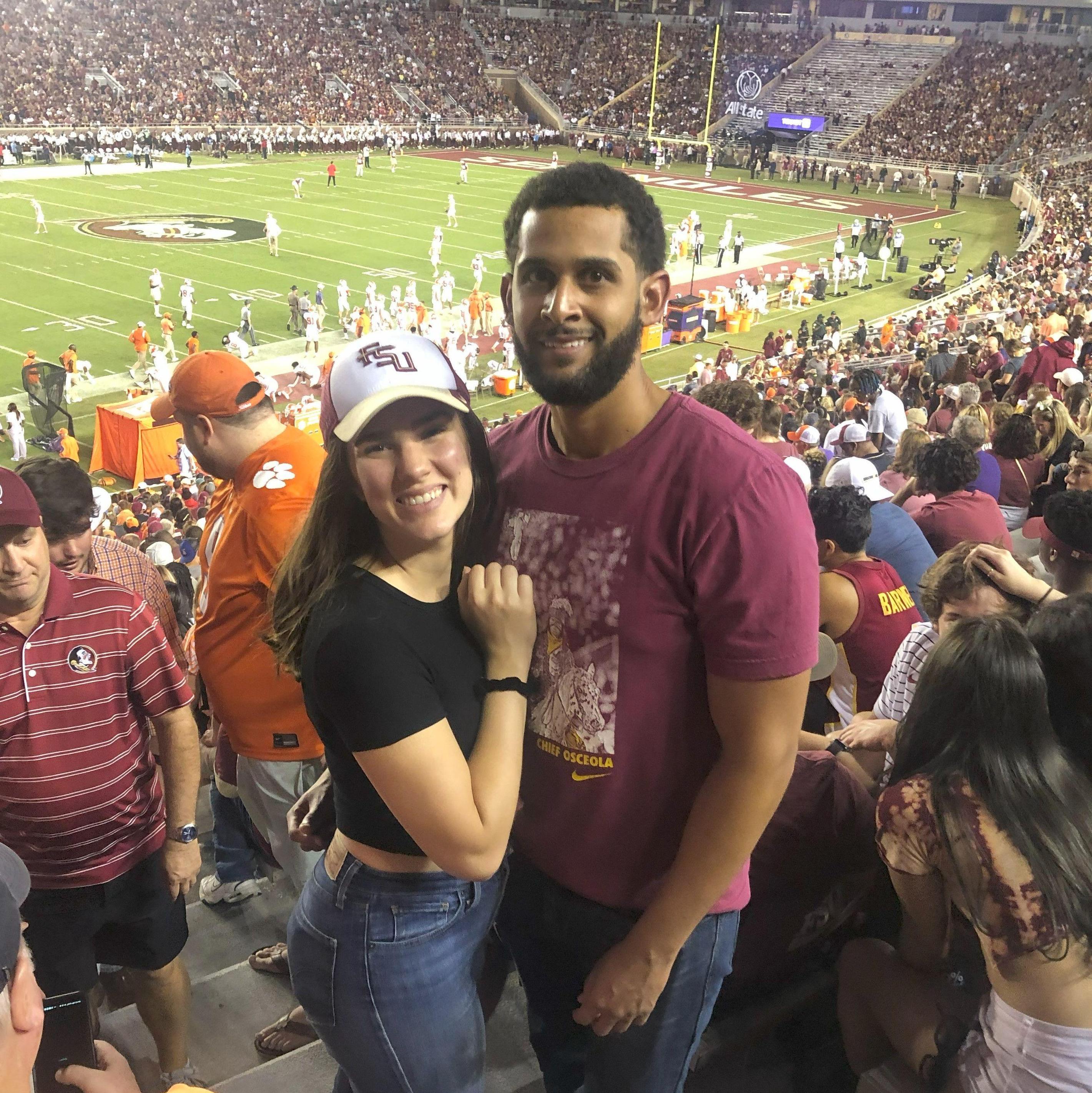 October 2022 - Went down to Tallahassee for an FSU game and to celebrate Richard's 28th birthday with friends