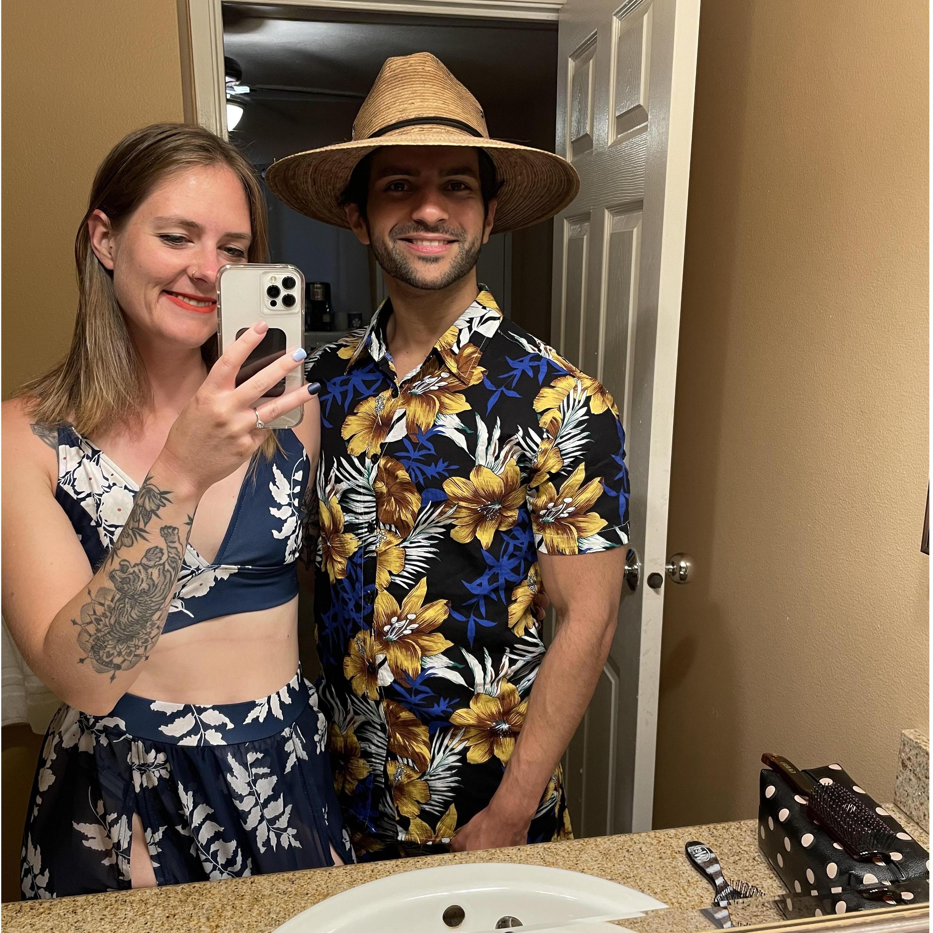 Selfie in Hawaii! Neither of us had been to Hawaii before, so we had an amazing experience over the 4th of July holiday.