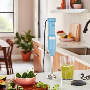 KitchenAid Variable Speed Corded Hand Blender - KHBV53, Blue Velvet