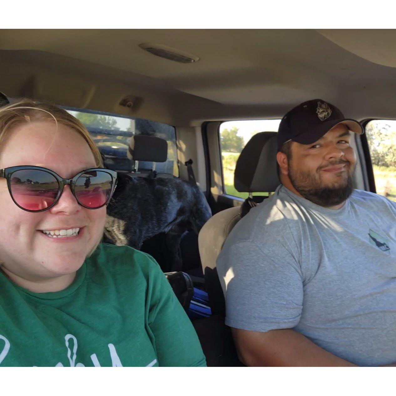 Our First Camping trip as a couple