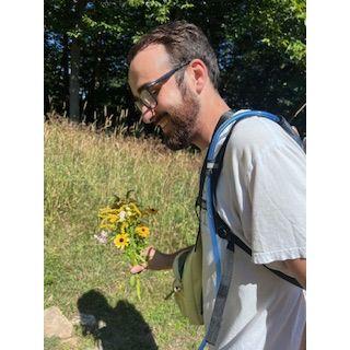 He made me a wildflower bouquet on the way up to the top of The Killington Mountain in Vermont
