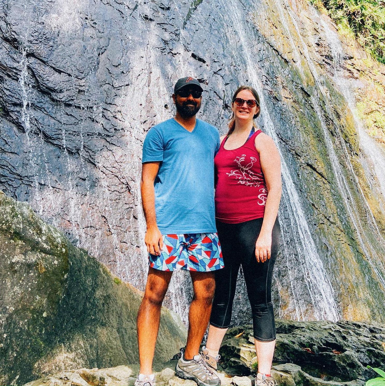 Hiking through El Yunque in Puerto Rico shortly before the pandemic