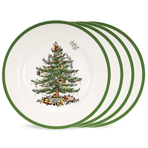 Christmas Tree 8" Salad Plate (Set of 4)