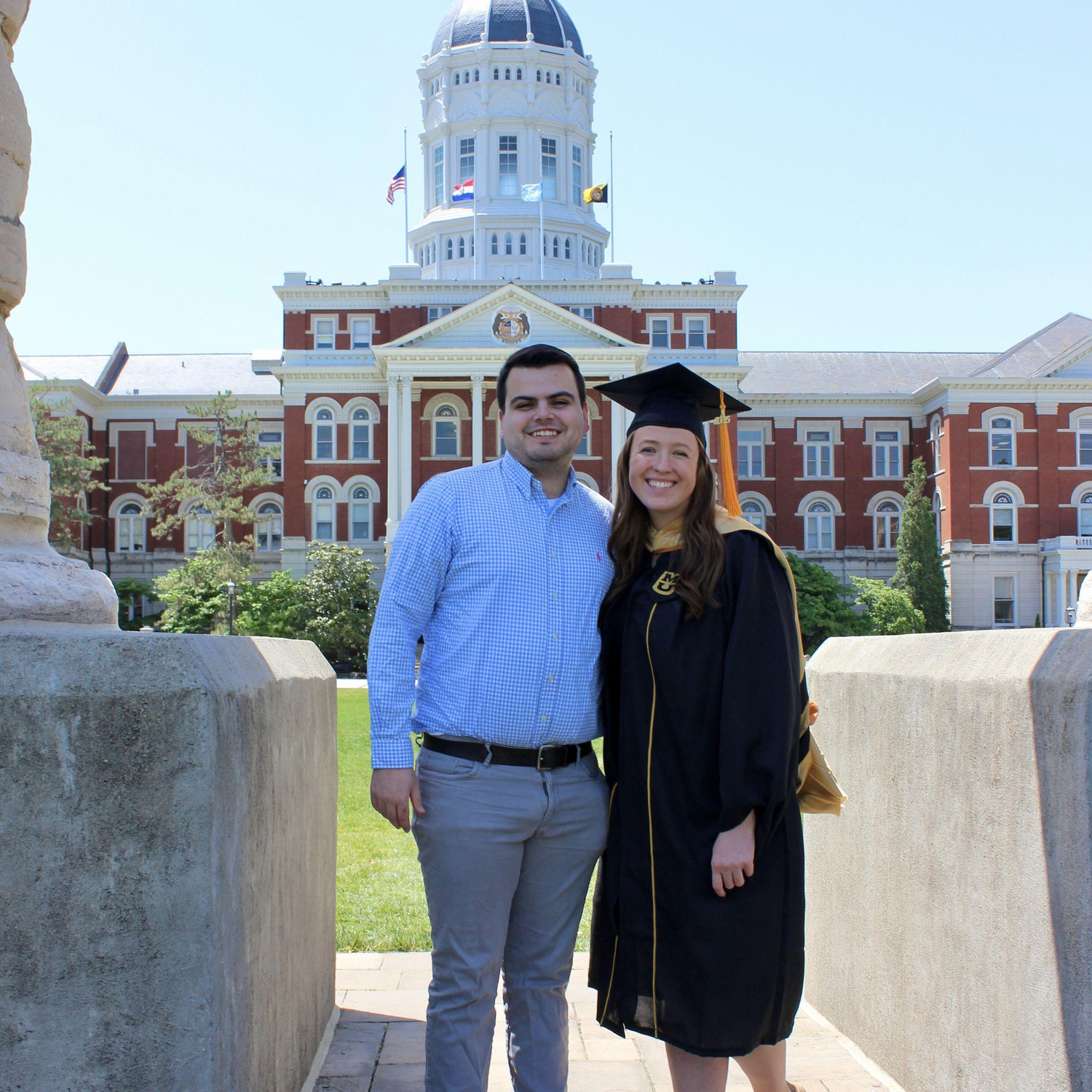 Katie's grad school graduation!