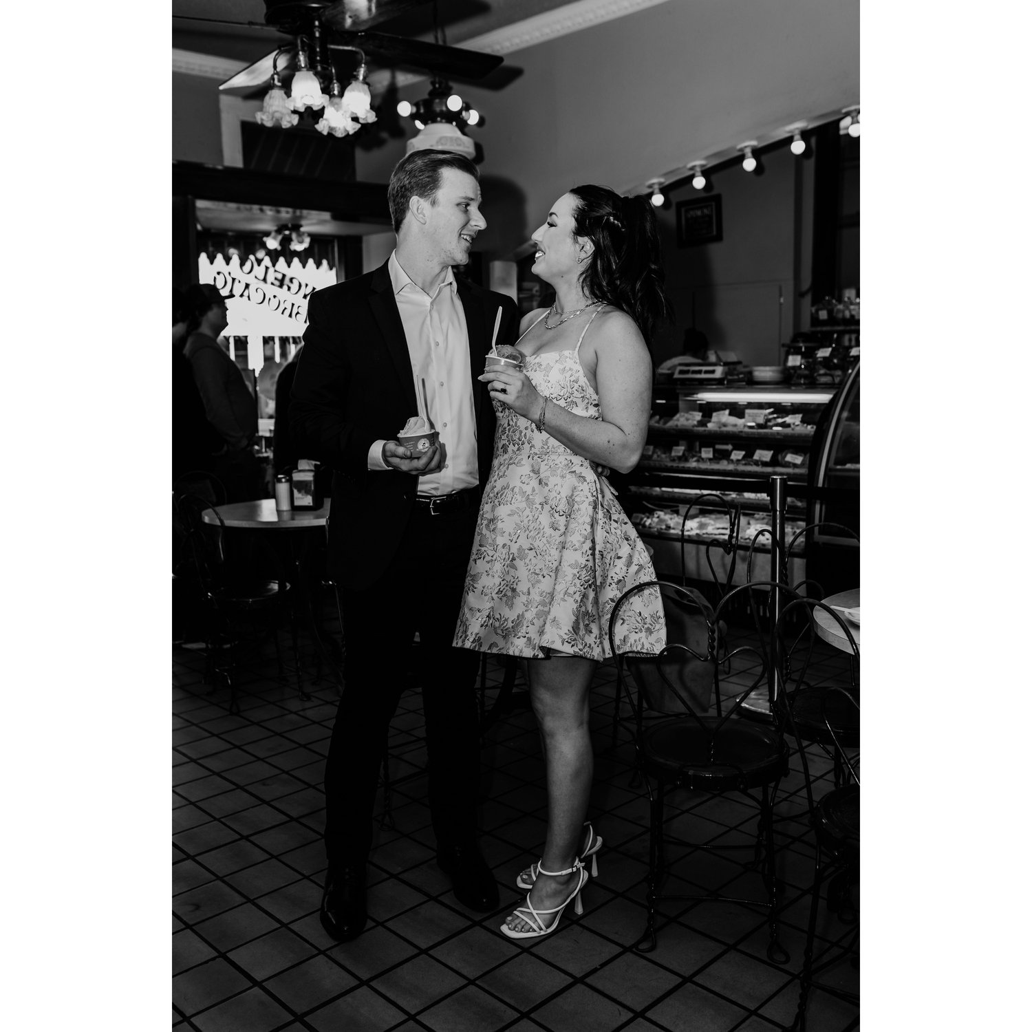 Angelo Brocato: Where he asked me to be his girlfriend.