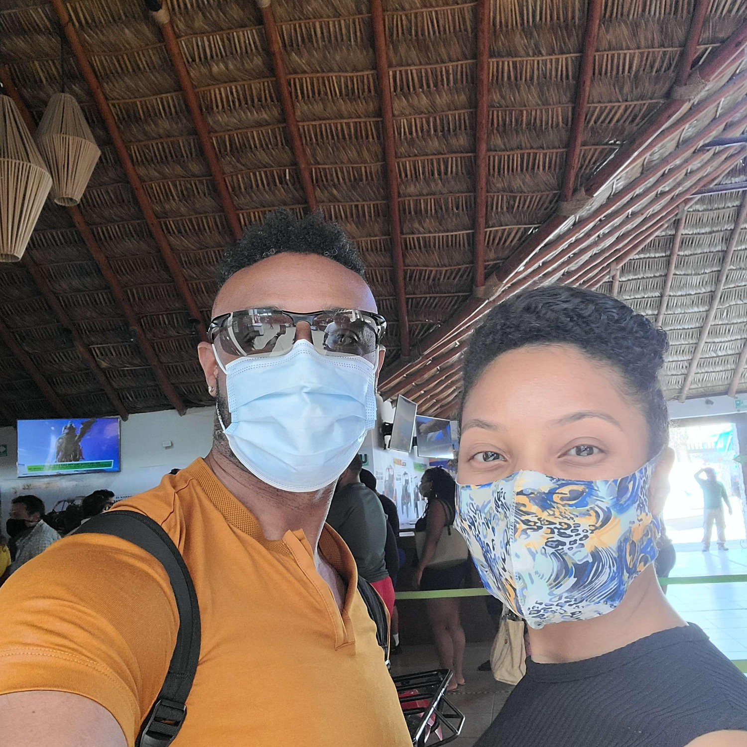 We're preparing to ride the ATVs in Mexico.