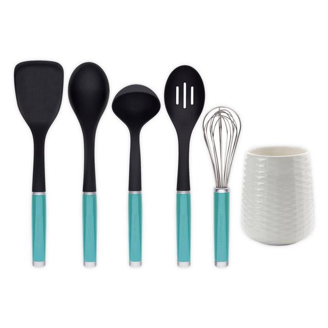 KitchenAid® 6-Piece Kitchen Tool and Gadget Set in Aqua