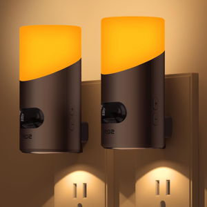 Amber Night Light with Motion Sensor