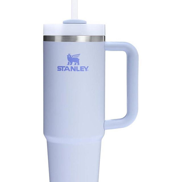 STANLEY Quencher H2.0 Tumbler with Handle and Straw 30 oz | Flowstate 3-Position Lid | Cup Holder Compatible for Travel | Insulated Stainless Steel Cup | BPA-Free | Dew Drop