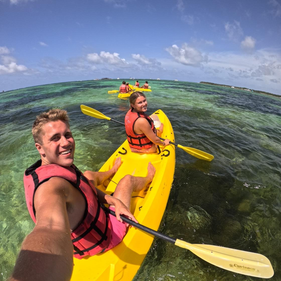 Kayaking in the Dominican Republic!