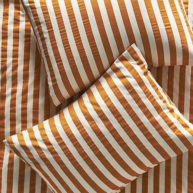 Organic Cotton Printed Sateen Pillow Shams by Maeve, Set of 2