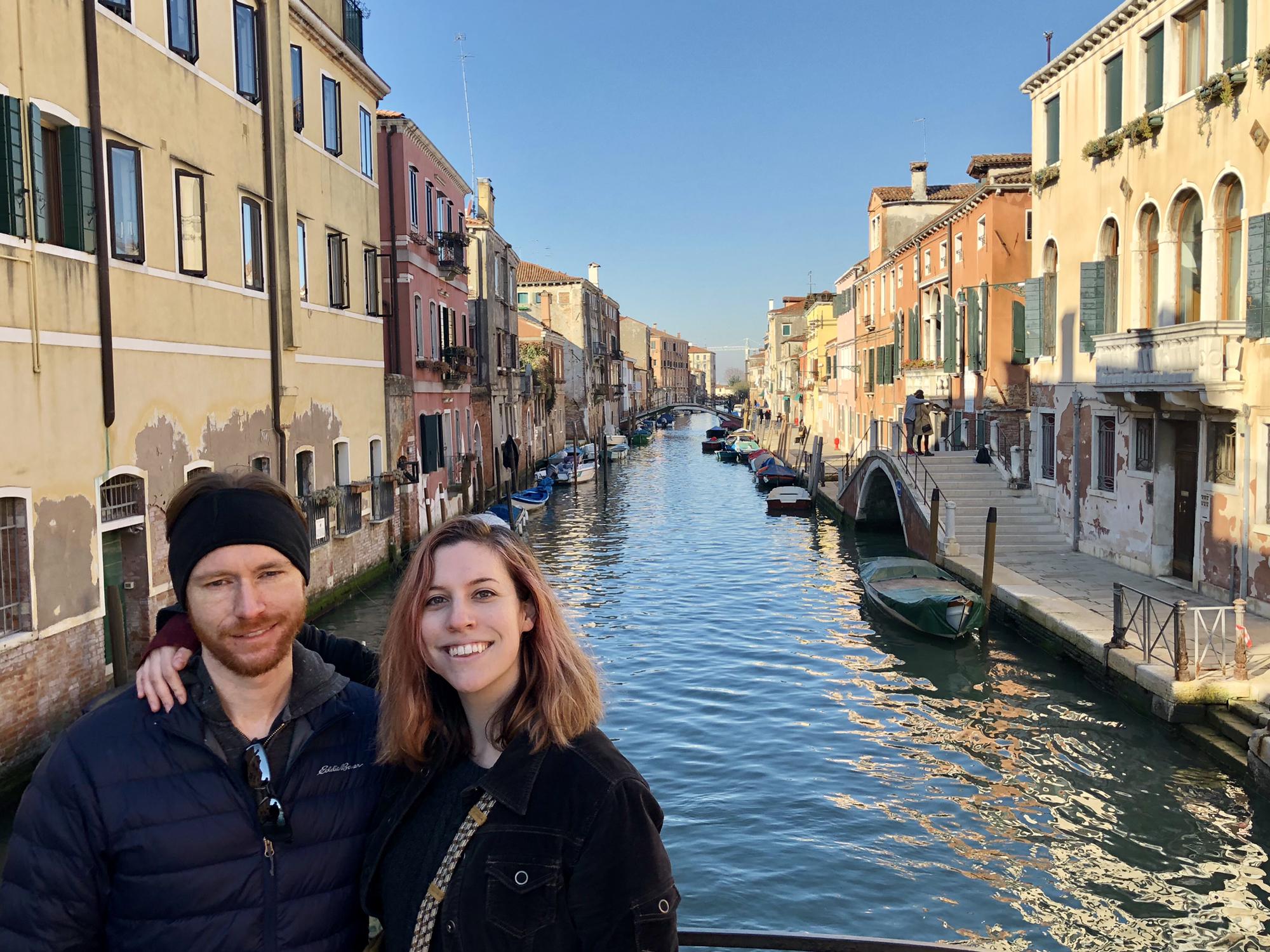 February 2020, in Venice.