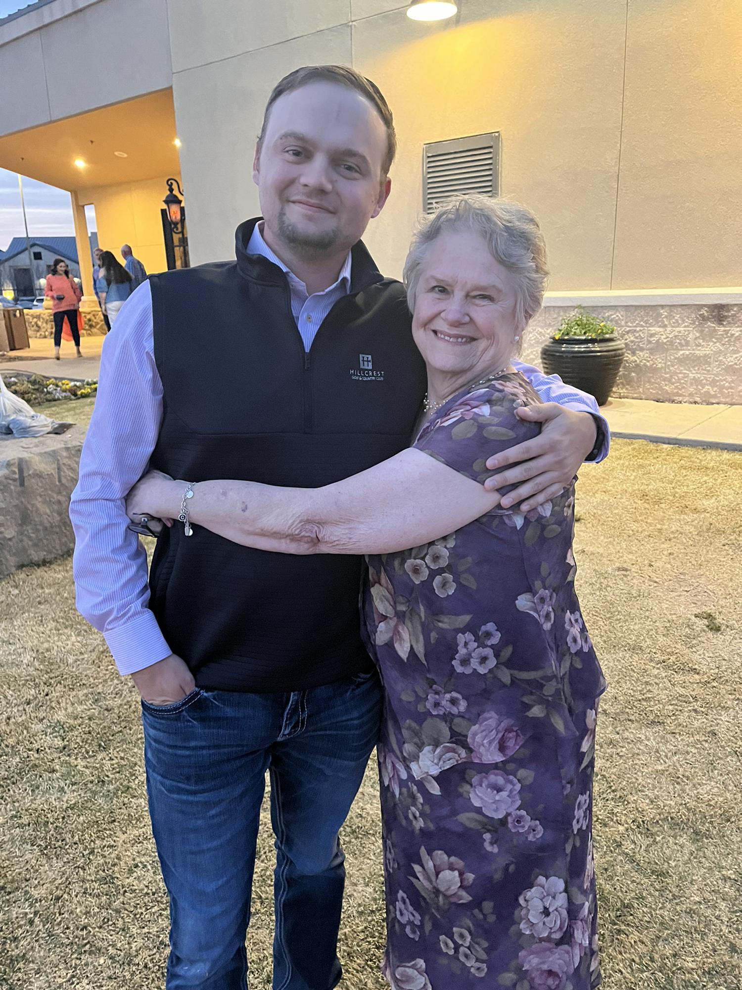 Right after he popped the question.